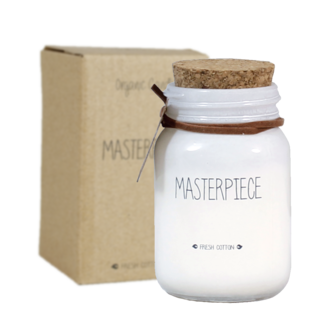 My Flame Lifestyle SOJAKAARS - MASTERPIECE - GEUR: FRESH COTTON