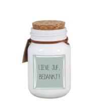 SOJAKAARS - BEDANKT LIEVE JUF