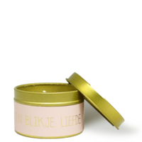 geurkaars EEN BLIKJE LIEFDE stuk